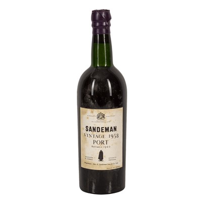 Lot 316 - Sandeman 1958 - 1 bottle