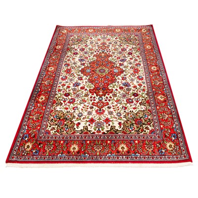 Lot 37 - A fine Qum rug, central Persia