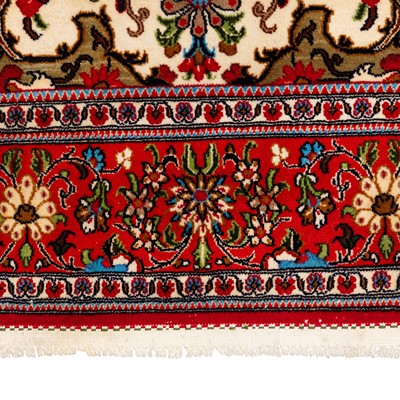 Lot 37 - A fine Qum rug, central Persia