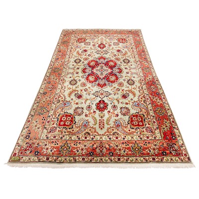 Lot 38 - A fine signed Tabriz carpet, north-west Persia
