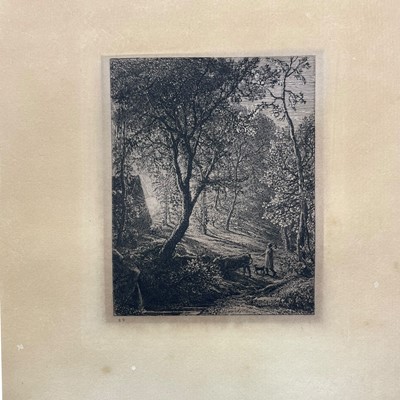 Lot 287 - Palmer (Samuel) The Herdsman's Cottage or Sunset (Lister 3)