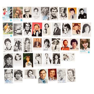 Lot 155 - Photograph Collection.- Tv Celebrities