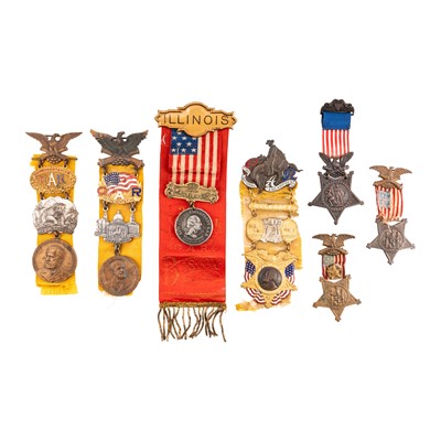 Lot 169 - Collection of Grand Army of the Republic American Civil War Medals