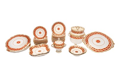 Lot 324 - A Worcester Flight Barr & Barr part dinner service