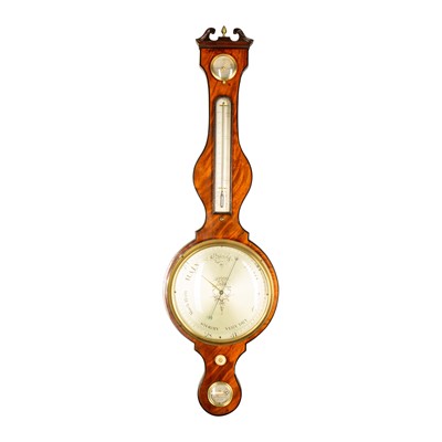 Lot 110 - An early Victorian wheel barometer