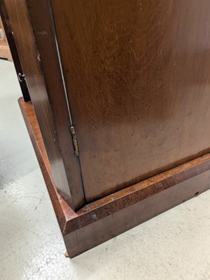 Lot 6 - A Victorian mahogany Wellington chest