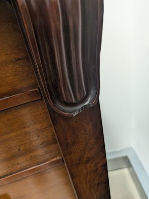 Lot 6 - A Victorian mahogany Wellington chest