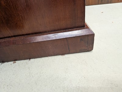 Lot 6 - A Victorian mahogany Wellington chest