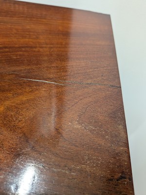 Lot 6 - A Victorian mahogany Wellington chest