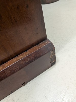 Lot 6 - A Victorian mahogany Wellington chest