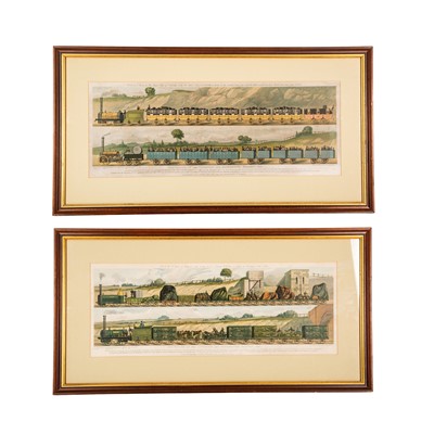 Lot 409 - Travelling on the Liverpool and Manchester Railway. 1831.