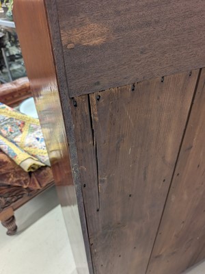 Lot 5 - A Regency mahogany open bookcase