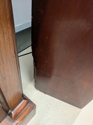 Lot 5 - A Regency mahogany open bookcase