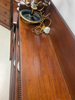 Lot 5 - A Regency mahogany open bookcase
