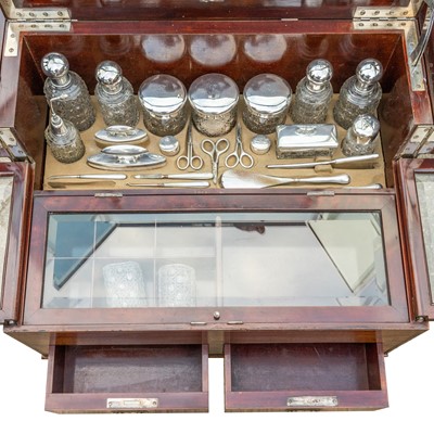 Lot 30 - A German mahogany dressing table, circa 1920s