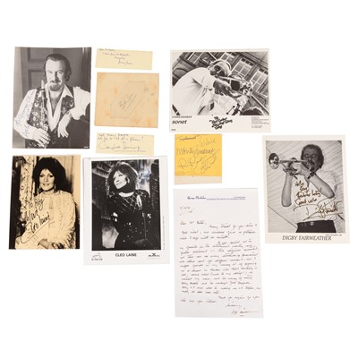 Lot 314 - Autograph Collection.- British Band Leaders & Jazz Musicians