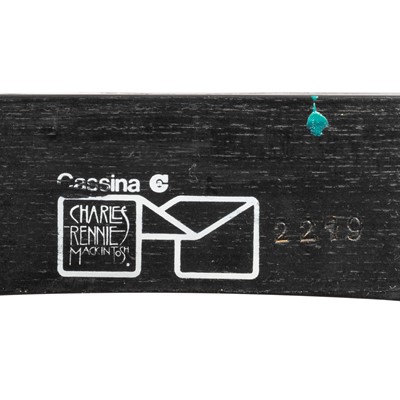 Lot 40 - Charles Rennie Mackintosh (Scottish 1868-1928) for Cassina, Italy