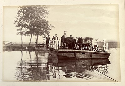 Lot 48 - James Valentine (1815-1879). Norwich & Norfolk Albumen Photograph Album circa 1885.