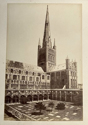 Lot 48 - James Valentine (1815-1879). Norwich & Norfolk Albumen Photograph Album circa 1885.