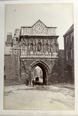 Lot 48 - James Valentine (1815-1879). Norwich & Norfolk Albumen Photograph Album circa 1885.