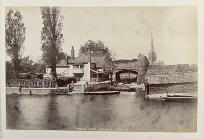 Lot 48 - James Valentine (1815-1879). Norwich & Norfolk Albumen Photograph Album circa 1885.