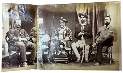 Lot 135 - [Naval & Military Interest] A Photograph Album from India & Egypt etc