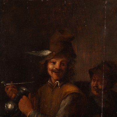 Lot 27 - Follower of David Teniers the Younger (Flemish, 1610-1690)