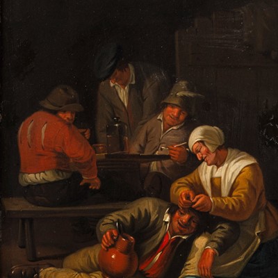 Lot 36 - Justus van den Nypoort (Dutch, c.1625-c.1692)