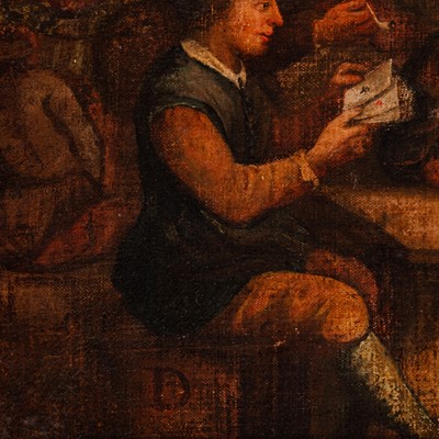 Lot 31 - Follower of Adriaen van Ostade (Dutch, 1610-1685)