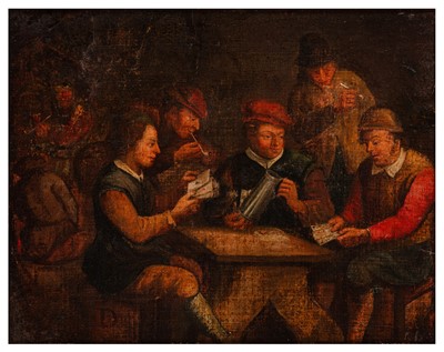 Lot 31 - Follower of Adriaen van Ostade (Dutch, 1610-1685)