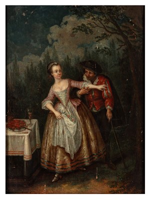 Lot 66 - Attributed to Jean-Baptiste Lebel (French, c.1700-c.1749)