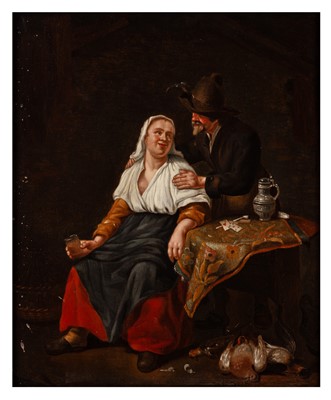 Lot 57 - Follower of Jan Havickszoon Steen (Dutch, 1626-1679)