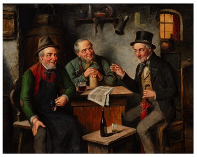 Lot 44 - Carl Ostersetzer (Austrian, 1865-1914)