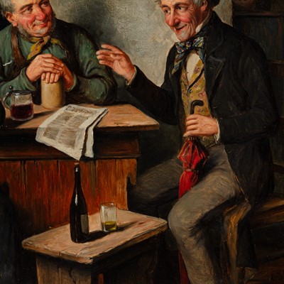 Lot 44 - Carl Ostersetzer (Austrian, 1865-1914)