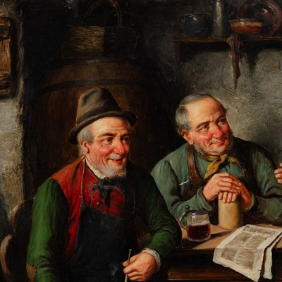 Lot 44 - Carl Ostersetzer (Austrian, 1865-1914)