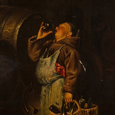 Lot 61 - After Eduard Theodor Ritter von Grützner (German, 1846-1925)