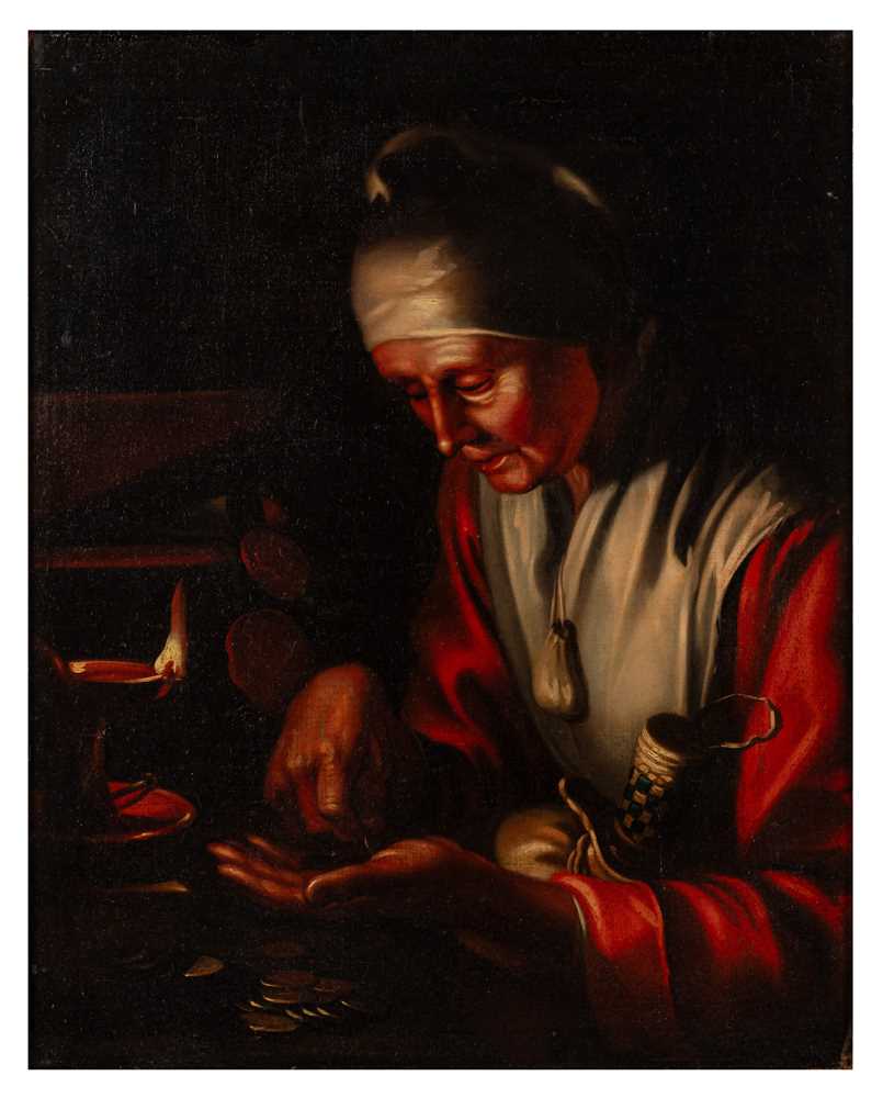 Lot 71 - Manner of Gerrit van Honthorst (Dutch, 1590-1656)