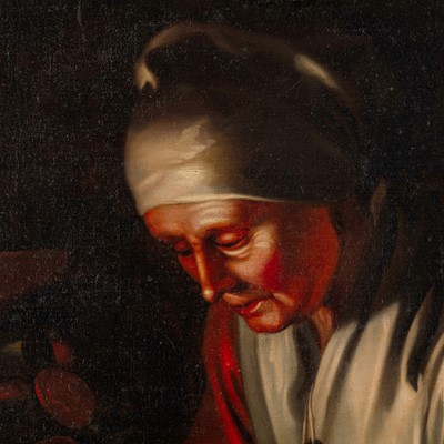 Lot 71 - Manner of Gerrit van Honthorst (Dutch, 1590-1656)