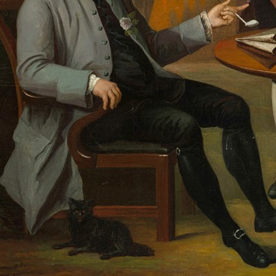 Lot 32 - Circle of Arthur Devis (British, 1712-1787)