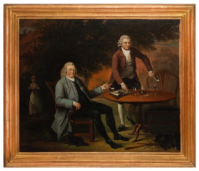 Lot 32 - Circle of Arthur Devis (British, 1712-1787)