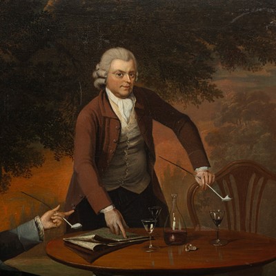 Lot 32 - Circle of Arthur Devis (British, 1712-1787)