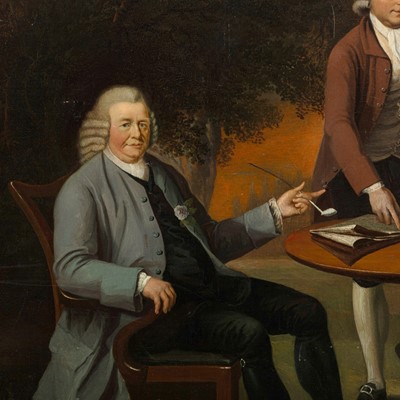 Lot 32 - Circle of Arthur Devis (British, 1712-1787)