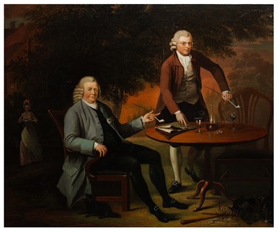 Lot 32 - Circle of Arthur Devis (British, 1712-1787)