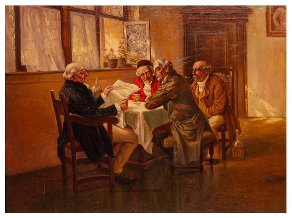 Lot 72 - Manner of August Hermann Knoop (German, 1856-1919)