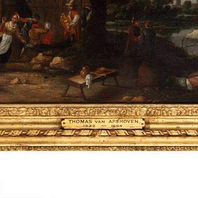 Lot 3 - Thomas van Apshoven (Flemish, 1622-1664/7)