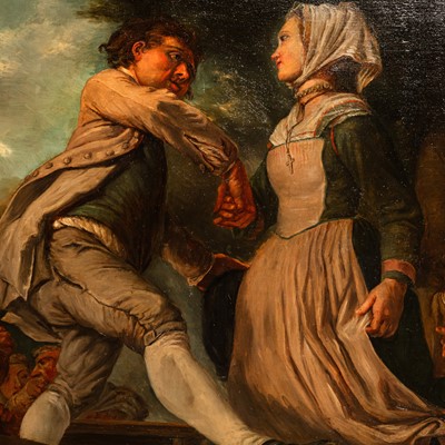 Lot 33 - Attributed to Hugues Taraval (French, 1729-1785)