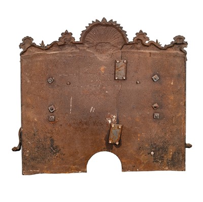 Lot 37 - A Regency cast and wrought iron fire grate, circa 1815 in the manner of George Bullock