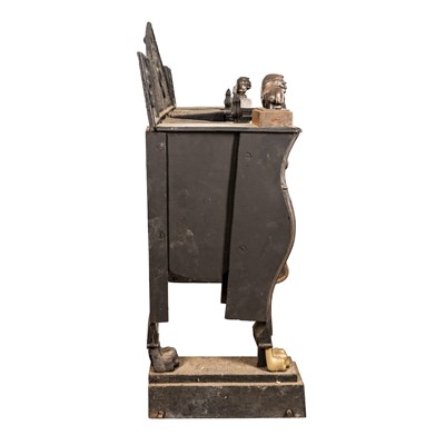 Lot 38 - Regency cast and wrought iron hob grate, possibly Irish, circa 1810