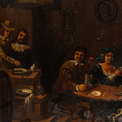 Lot 35 - Manner of Joos van Craesbeeck (Flemish, c.1605/06-c.1660)