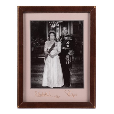 Lot 510 - Elizabeth II, Queen of the United Kingdom & Prince Philip